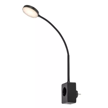 Rabalux Tivro 71284 fali lámpa, fekete, beépített LED 4 W, 320 lm, 3000, 4000, 6000 K, IP20