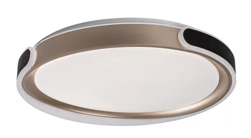 Rabalux Jindri 71292 mennyezeti lámpa, fekete/ arany, beépített LED 48 W, 3000 lm, 3000-6500 K, IP20