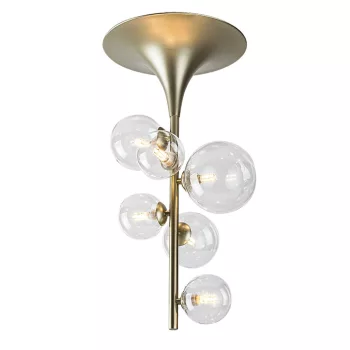 Rabalux Aslov 71298 mennyezeti lámpa, arany, 6x G9 (max 28 W) foglalat, IP20