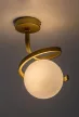 Rabalux Sarabi 71301 mennyezeti lámpa, arany, 1x E27 (max 20 W) foglalat, IP20