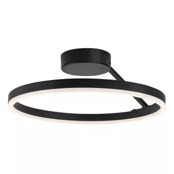 Rabalux Isaure 71302 mennyezeti lámpa, fekete, beépített LED 24 W, 1600 lm, 3000, 4000, 6500 K, IP20
