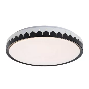 Rabalux Malin 71303 mennyezeti lámpa, fekete/ szürke, beépített LED 24 W, 1500 lm, 3000-6500 K, IP20
