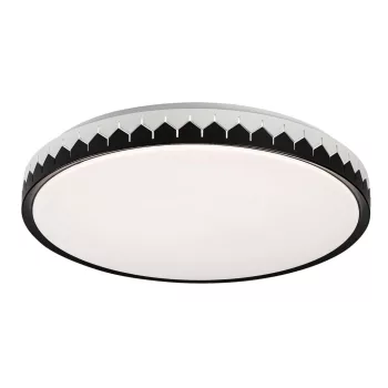 Rabalux Malin 71304 mennyezeti lámpa, fekete/ szürke, beépített LED 48 W, 3000 lm, 3000-6500 K, IP20