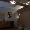 Rabalux Laleh 71305 mennyezeti lámpa, fekete, beépített LED 24 W, 1500 lm, 3000-6500 K, IP20