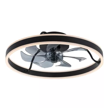 Rabalux Fanfy 71337 mennyezeti lámpa, fekete, beépített LED 40 W, 2200 lm, 3000, 4000, 6000 K, IP20