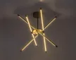 Rabalux Henli2 71339 mennyezeti lámpa, arany, beépített LED 40 W, 2800 lm, 3000 K, IP20