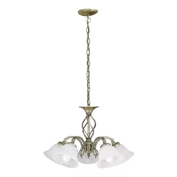 Rabalux BECKWORTH 7135 csillár, bronz, 5db E14 foglalat, IP20