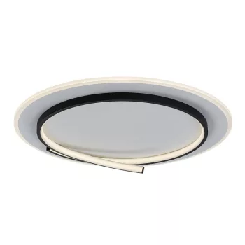 Rabalux Niloo 71366 mennyezeti lámpa, fekete, beépített LED 40 W, 2600 lm, 4000 K, IP20