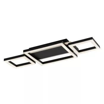 Rabalux Donya 71374 mennyezeti lámpa, fekete, beépített LED 24 W, 1500 lm, 4000 K, IP20