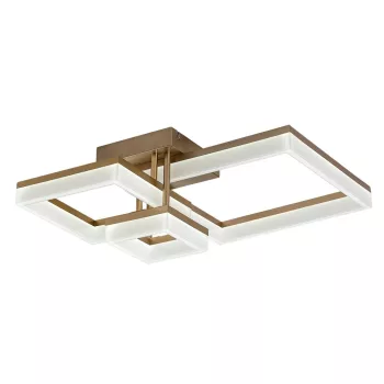 Rabalux Amilia 71384 mennyezeti lámpa, arany, beépített LED 22 W, 2380 lm, 3000, 4000, 6500 K, IP20