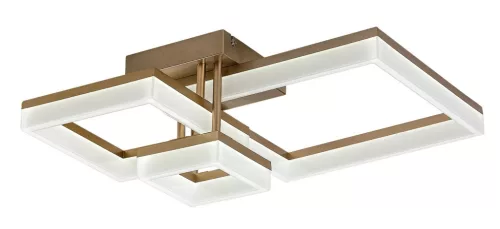 Rabalux Amilia 71384 mennyezeti lámpa, arany, beépített LED 22 W, 2380 lm, 3000, 4000, 6500 K, IP20
