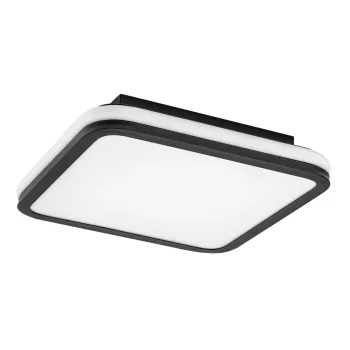 Rabalux Serkan 71399 mennyezeti lámpa, fekete, beépített LED 43 W, 2600 lm, 3000-6500 K, IP20