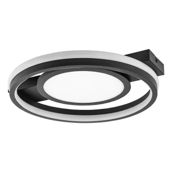 Rabalux Shirin 71401 mennyezeti lámpa, fekete, beépített LED 40 W, 2100 lm, 3000-6500 K, IP20