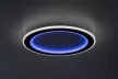 Rabalux Golwen 71406 mennyezeti lámpa, fekete, beépített LED 22 W, 1550 lm, 3000-6500 K, IP20