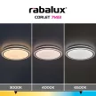 Rabalux Corlet 71413 mennyezeti lámpa, fehér, beépített LED 23 W, 1900 lm, 3000-6500 K, IP20