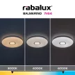 Rabalux Balmerino 71414 mennyezeti lámpa, fehér, beépített LED 24 W, 1755 lm, 3000-6000 K, IP20