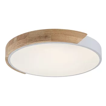 Rabalux Maple2 71417 mennyezeti lámpa, matt fehér, beépített LED 24 W, 2000 lm, 3000 K, IP20