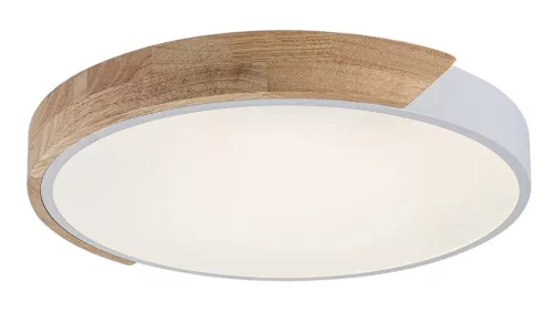 Rabalux Maple2 71417 mennyezeti lámpa, matt fehér, beépített LED 24 W, 2000 lm, 3000 K, IP20