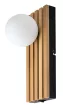Rabalux Noxelle 71421 fali lámpa, matt fekete/ tölgy, 1x G9 (max 5 W) foglalat, IP20