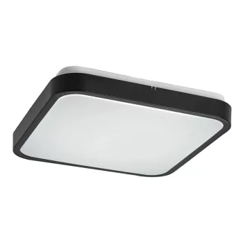 Rabalux Alenzo 71432 LED panel, fekete, beépített LED 24 W, 1450 lm, 3000, 4000, 6000 K, IP44