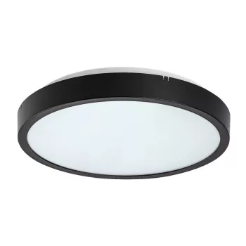 Rabalux Alenzo 71435 LED panel, fekete, beépített LED 12 W, 780 lm, 3000, 4000, 6000 K, IP44