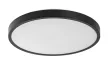 Rabalux Alenzo 71437 LED panel, fekete, beépített LED 24 W, 1500 lm, 3000, 4000, 6000 K, IP44