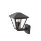 Rábalux 7146 PARAVENTO kültéri fali lámpa fekete színben, E27 foglalattal, IP44 védettséggel ( Rábalux 7146 )