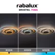 Rabalux Brantiel 71465 mennyezeti lámpa, grézs, beépített LED 57 W, 3300 lm, 3000-6000 K, IP20