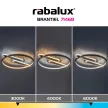 Rabalux Brantiel 71468 mennyezeti lámpa, grézs, beépített LED 55 W, 4000 lm, 3000-6000 K, IP20