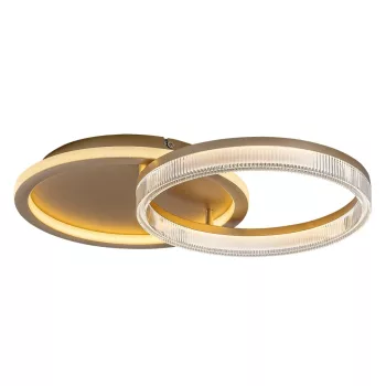 Rabalux Rivona 71472 mennyezeti lámpa, arany, beépített LED 22 W, 1500 lm, 3000-6500 K, IP20