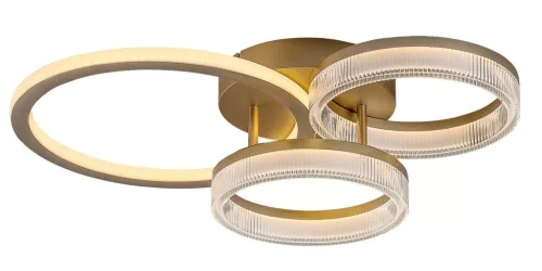 Rabalux Rivona 71473 mennyezeti lámpa, arany, beépített LED 38 W, 3500 lm, 3000-6500 K, IP20