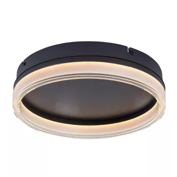 Rabalux Seraphiel 71478 mennyezeti lámpa, fekete, beépített LED 18 W, 1110 lm, 3000-6500 K, IP20