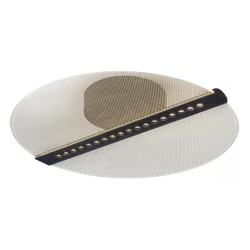Rabalux Norael 71483 mennyezeti lámpa, matt fekete, beépített LED 20 W, 1410 lm, 3000 K, IP20