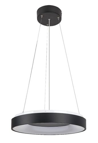 Rábalux 72001 CEILO beltéri függeszték fekete színben, 3150 lm, 38W teljesítmény, 25000h élettartammal, IP20 védettséggel, 5 év garanciával, 3000-6500K ( Rábalux 72001 )