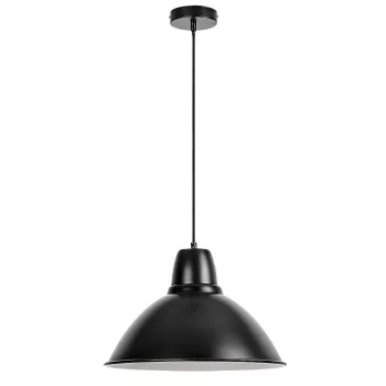   Rábalux 72013 WILBOUR beltéri függeszték fekete színben, E27 foglalattal, IP20 védettséggel ( Rábalux 72013 )
