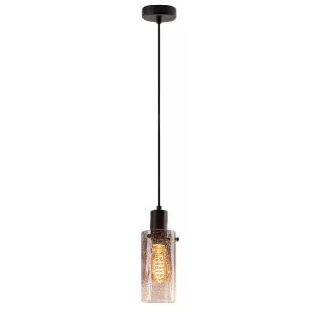 Rabalux Fumea 72037 függeszték, fekete, 1x E27 (max 60 W) foglalat, IP20
