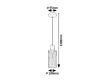 Rabalux Fumea 72037 függeszték, fekete, 1x E27 (max 60 W) foglalat, IP20