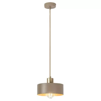 Rabalux Tisandra 72142 függeszték, grézs/ arany, 1x E27 (max 25 W) foglalat, IP20