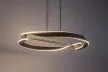 Rabalux Adalind 72149 függeszték, fekete/ arany, beépített LED 40 W, 2200 lm, 3000 K, IP20