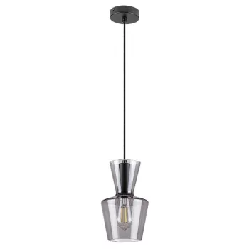  Rábalux 72161 Abra beltéri függeszték matt fekete színben, E27 foglalattal, IP20 védettséggel ( Rábalux 72161 )