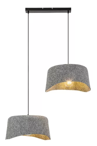 Rabalux Farelia 72190 függeszték, fekete, 2x E27 (max 10 W) foglalat, IP20