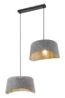 Rabalux Farelia 72190 függeszték, fekete, 2x E27 (max 10 W) foglalat, IP20