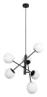 Rabalux Meduza 72194 függeszték, matt fekete, 6x E14 (max 20 W) foglalat, IP20