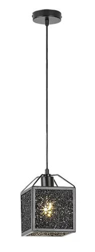 Rabalux Samilo 72217 függeszték, fekete, 1x E27 (max 40 W) foglalat, IP20