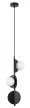 Rabalux Jules 72224 függeszték, fekete, 3x G9 (max 5 W) foglalat, IP20
