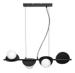 Rabalux Jules 72225 függeszték, fekete, 4x G9 (max 5 W) foglalat, IP20