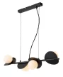 Rabalux Jules 72225 függeszték, fekete, 4x G9 (max 5 W) foglalat, IP20