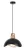 Rabalux Filina 72228 függeszték, fekete, 1x E27 (max 40 W) foglalat, IP20