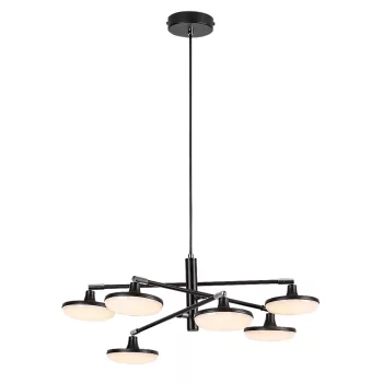 Rabalux Madi 72239 függeszték, matt fekete, beépített LED 24 W, 2350 lm, 3000 K, IP20