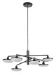 Rabalux Madi 72239 függeszték, matt fekete, beépített LED 24 W, 2350 lm, 3000 K, IP20